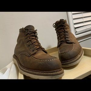 Red Wings 1907 Moc Toe Boot Size 10 D
